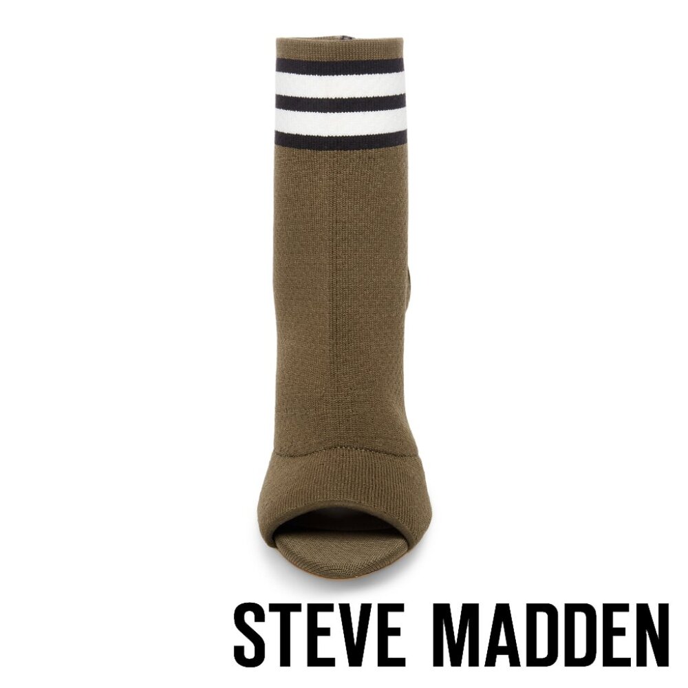 Steve Madden striped sock heel booties - Picture 2 of 5